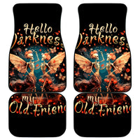 Fairy Skull Car Mats Hello Darkness My Old Friend - Wonder Print Shop