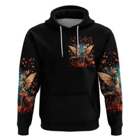 Fairy Skull Hoodie Hello Darkness My Old Friend - Wonder Print Shop