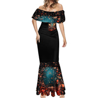 Fairy Skull Mermaid Dress Hello Darkness My Old Friend - Wonder Print Shop