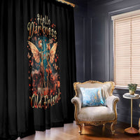 Fairy Skull Window Curtain Hello Darkness My Old Friend - Wonder Print Shop