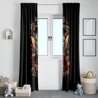 Fairy Skull Window Curtain Hello Darkness My Old Friend - Wonder Print Shop