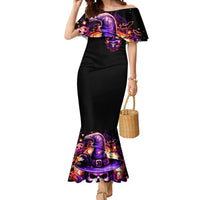 Witch Skull Mermaid Dress Don't Try To Figure Me Out - Wonder Print Shop