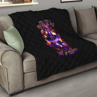 Witch Skull Quilt Don't Try To Figure Me Out - Wonder Print Shop