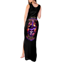 Witch Skull Tank Maxi Dress Don't Try To Figure Me Out - Wonder Print Shop