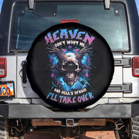 Wings Skull Spare Tire Cover Heaven Don't Want Me Hell Afraid I Take Over - Wonder Print Shop