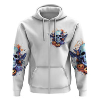Bat Skull Hoodie I Talk I Smile But Be Carefull When I Silent - Wonder Print Shop