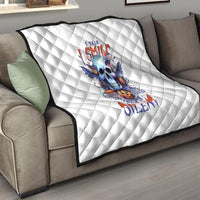 Bat Skull Quilt I Talk I Smile But Be Carefull When I Silent - Wonder Print Shop