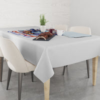 Bat Skull Tablecloth I Talk I Smile But Be Carefull When I Silent - Wonder Print Shop