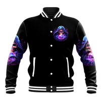 Witch Skull Baseball Jacket I'm A Grumpy Old Witch - Wonder Print Shop