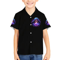 Witch Skull Kid Hawaiian Shirt I'm A Grumpy Old Witch - Wonder Print Shop