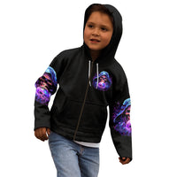Witch Skull Kid Hoodie I'm A Grumpy Old Witch - Wonder Print Shop