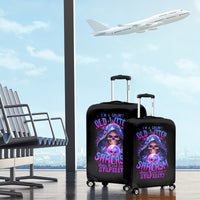 Witch Skull Luggage Cover I'm A Grumpy Old Witch - Wonder Print Shop