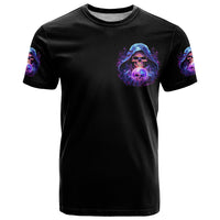 Witch Skull T Shirt I'm A Grumpy Old Witch - Wonder Print Shop