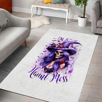 Witch Skull Area Rug I'm A Haunt Mess - Wonder Print Shop