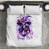 Witch Skull Bedding Set I'm A Haunt Mess - Wonder Print Shop
