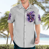 Witch Skull Hawaiian Shirt I'm A Haunt Mess - Wonder Print Shop