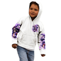 Witch Skull Kid Hoodie I'm A Haunt Mess - Wonder Print Shop