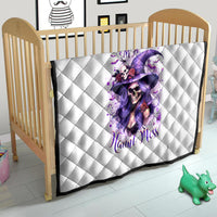 Witch Skull Quilt I'm A Haunt Mess - Wonder Print Shop