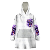 Witch Skull Wearable Blanket Hoodie I'm A Haunt Mess - Wonder Print Shop
