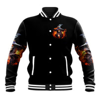 Witch Skull Baseball Jacket It's Hocus Pocus Time Witches - Wonder Print Shop