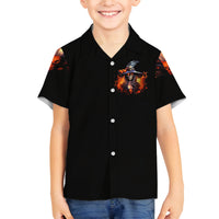 Witch Skull Family Matching Tank Maxi Dress and Hawaiian Shirt It's Hocus Pocus Time Witches - Wonder Print Shop