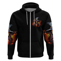 Witch Skull Hoodie It's Hocus Pocus Time Witches - Wonder Print Shop