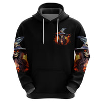 Witch Skull Hoodie It's Hocus Pocus Time Witches - Wonder Print Shop