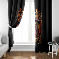 Witch Skull Window Curtain It's Hocus Pocus Time Witches - Wonder Print Shop