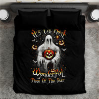Ghost Halloween Bedding Set It's The Most Wonderfull Time Of The Year - Wonder Print Shop