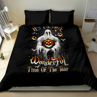 Ghost Halloween Bedding Set It's The Most Wonderfull Time Of The Year - Wonder Print Shop