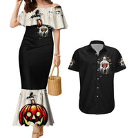 Ghost Halloween Couples Matching Mermaid Dress and Hawaiian Shirt It's The Most Wonderfull Time Of The Year - Wonder Print Shop