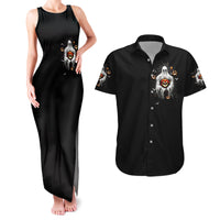 Ghost Halloween Couples Matching Tank Maxi Dress and Hawaiian Shirt It's The Most Wonderfull Time Of The Year - Wonder Print Shop