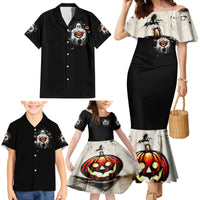 Ghost Halloween Family Matching Mermaid Dress and Hawaiian Shirt It's The Most Wonderfull Time Of The Year - Wonder Print Shop