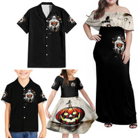 Ghost Halloween Family Matching Off Shoulder Maxi Dress and Hawaiian Shirt It's The Most Wonderfull Time Of The Year - Wonder Print Shop