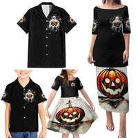 Ghost Halloween Family Matching Puletasi Dress and Hawaiian Shirt It's The Most Wonderfull Time Of The Year - Wonder Print Shop