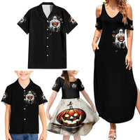 Ghost Halloween Family Matching Summer Maxi Dress and Hawaiian Shirt It's The Most Wonderfull Time Of The Year - Wonder Print Shop