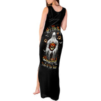 Ghost Halloween Tank Maxi Dress It's The Most Wonderfull Time Of The Year - Wonder Print Shop