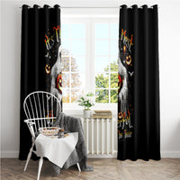 Ghost Halloween Window Curtain It's The Most Wonderfull Time Of The Year - Wonder Print Shop