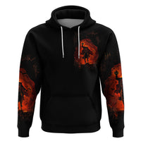 Jack O Lantern Skull Hoodie Hello Darkness My Old Friend - Wonder Print Shop