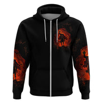 Jack O Lantern Skull Hoodie Hello Darkness My Old Friend - Wonder Print Shop