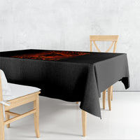Jack O Lantern Skull Tablecloth Hello Darkness My Old Friend - Wonder Print Shop