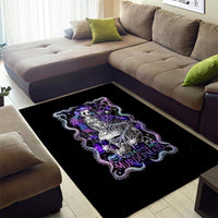 Mermaid Skull Area Rug The Little Mermaid - Wonder Print Shop