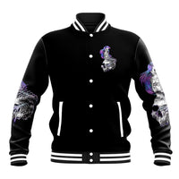 Mermaid Skull Baseball Jacket The Little Mermaid - Wonder Print Shop