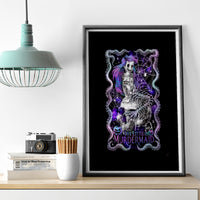 Mermaid Skull Canvas Wall Art The Little Mermaid - Wonder Print Shop