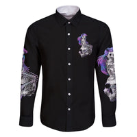 Mermaid Skull Family Matching Mermaid Dress and Hawaiian Shirt The Little Mermaid - Wonder Print Shop