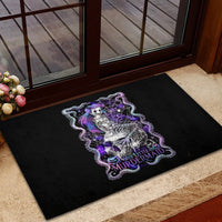 Mermaid Skull Rubber Doormat The Little Mermaid - Wonder Print Shop