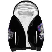 Mermaid Skull Sherpa Hoodie The Little Mermaid - Wonder Print Shop