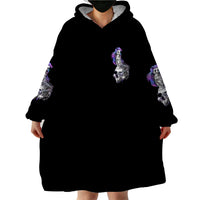 Mermaid Skull Wearable Blanket Hoodie The Little Mermaid - Wonder Print Shop