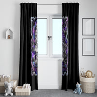 Mermaid Skull Window Curtain The Little Mermaid - Wonder Print Shop