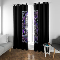 Mermaid Skull Window Curtain The Little Mermaid - Wonder Print Shop